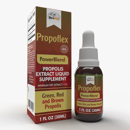 Propolis Extract, Power Blend Green, Red & Brown Propolis- 100% Pure Extract Bee
